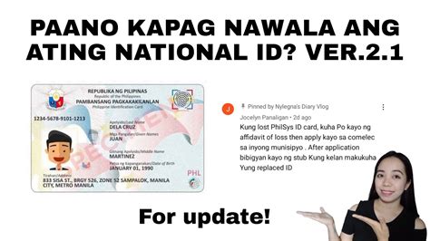 Version 2.1 PAANO KAPAG NAWALA ANG ATING NATIONAL .